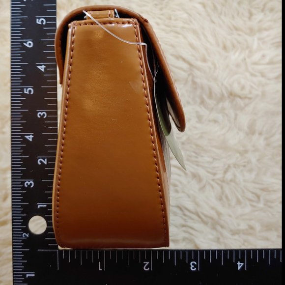 MODA SPANA Eel Skin Clutch/Purse, Tan - Picture 13 of 16